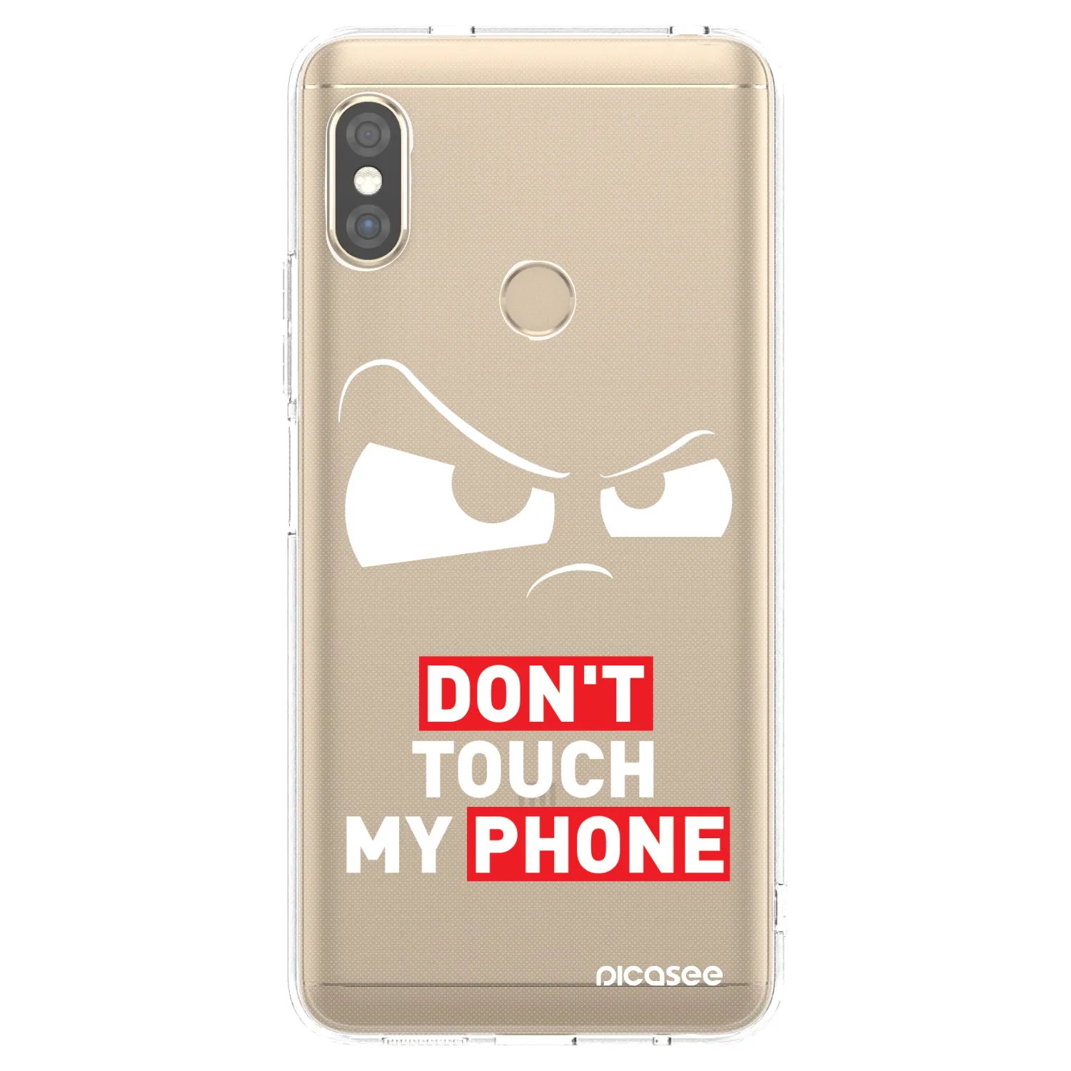 Picasee Xiaomi Redmi Note 5 Global Hülle - Transparentes Silikon - Cloudy Eye - Transparent