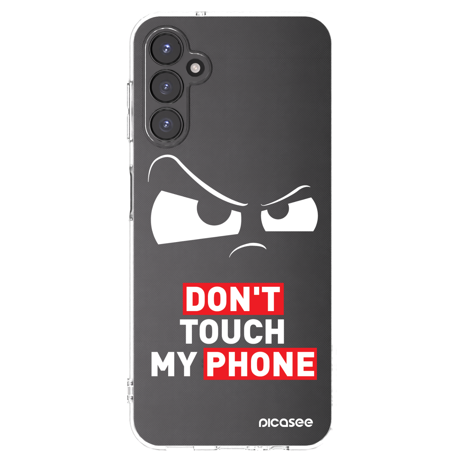Picasee Samsung Galaxy A14 4G A145R Hülle - Transparentes Silikon - Cloudy Eye - Transparent
