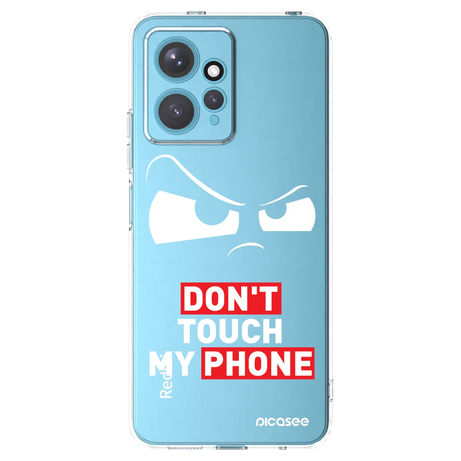 Picasee Xiaomi Redmi Note 12 4G Hülle - Transparentes Silikon - Cloudy Eye - Transparent