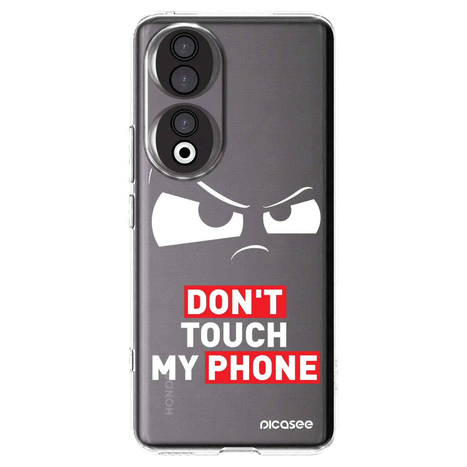 Picasee Honor 90 5G Hülle - Transparentes Silikon - Cloudy Eye - Transparent