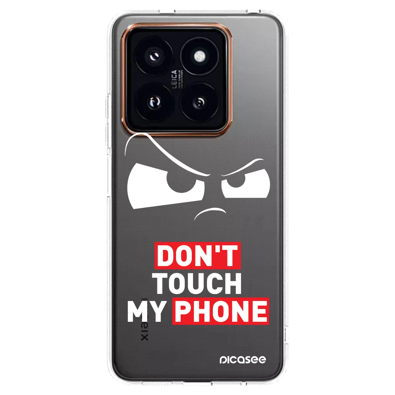 Picasee Xiaomi 14 Pro Hülle - Transparentes Silikon - Cloudy Eye - Transparent