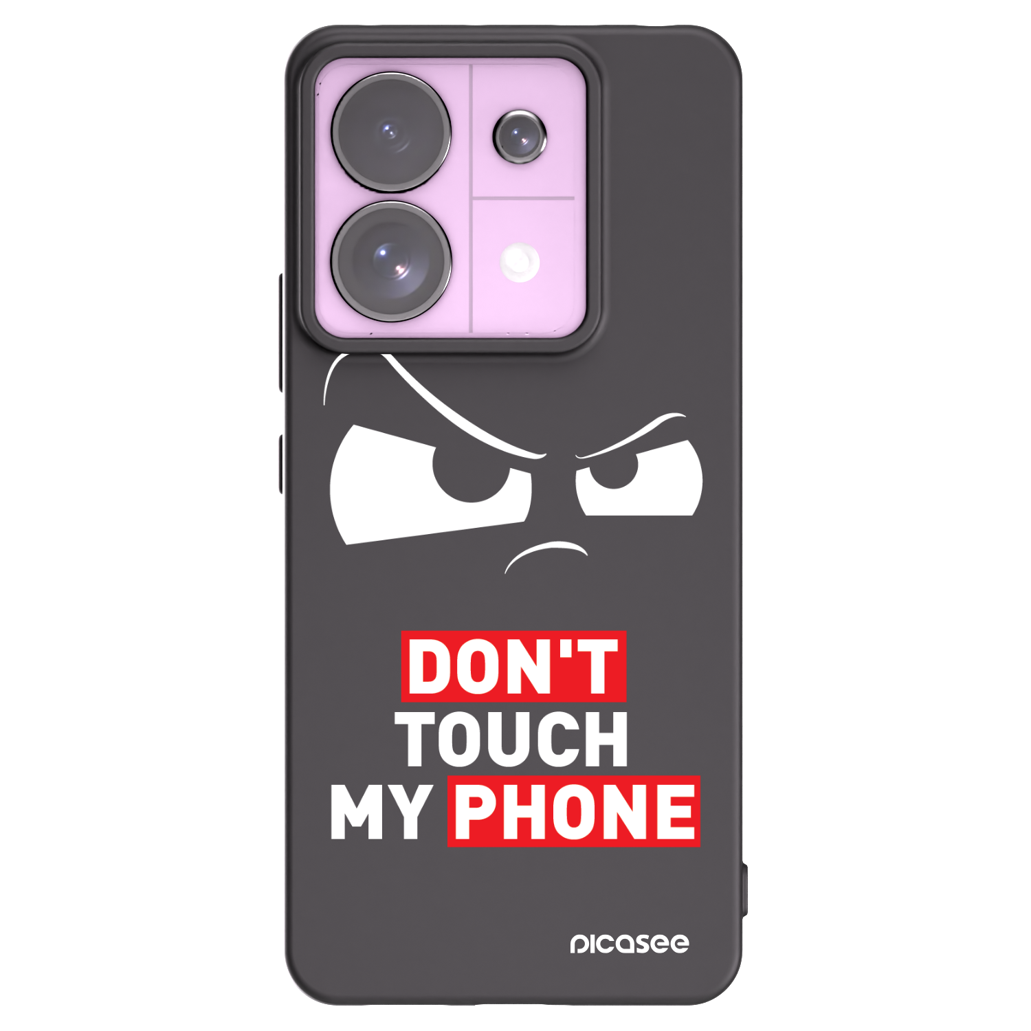 Picasee Xiaomi Redmi Note 13 Pro 5G Hülle - Schwarzes Silikon - Cloudy Eye - Transparent