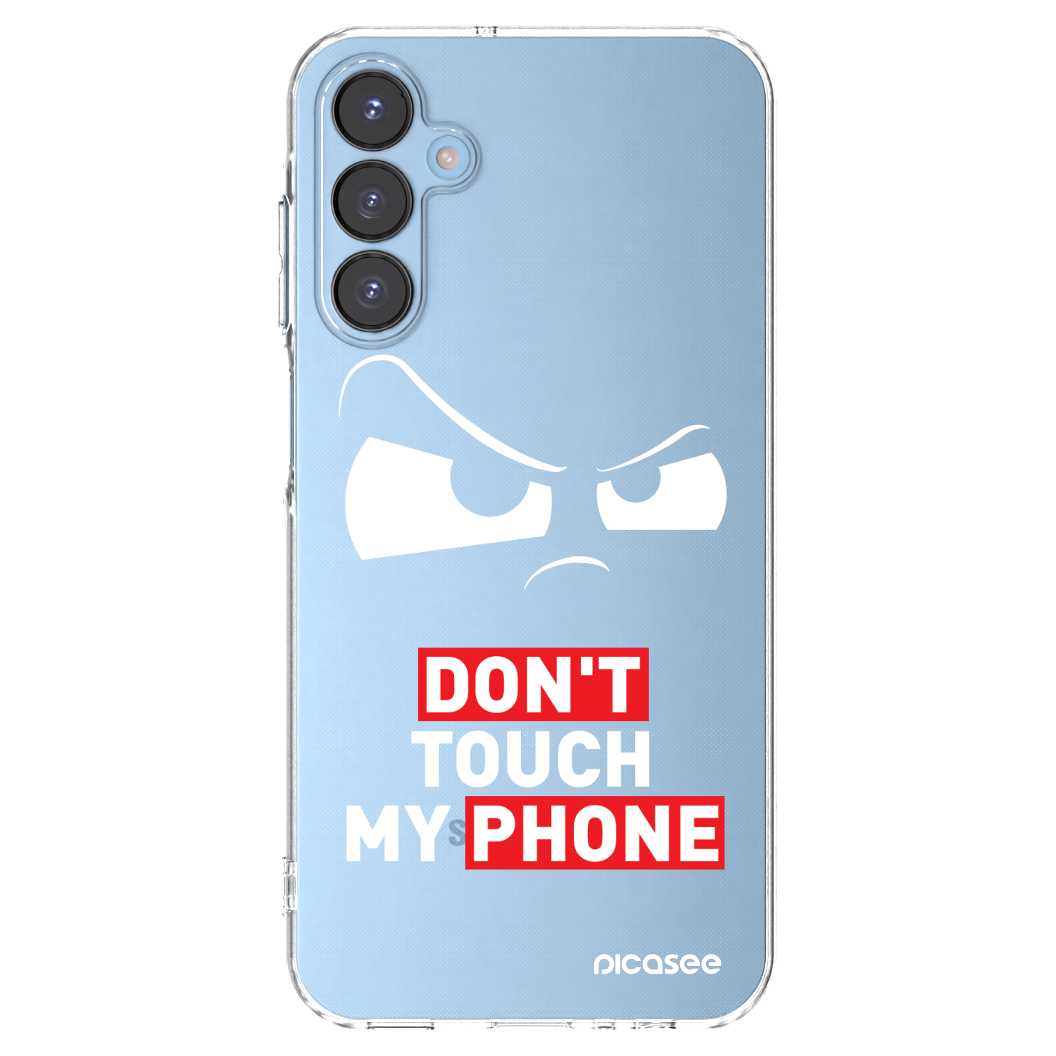 Picasee Samsung Galaxy A15 A156B 5G Hülle - Transparentes Silikon - Cloudy Eye - Transparent
