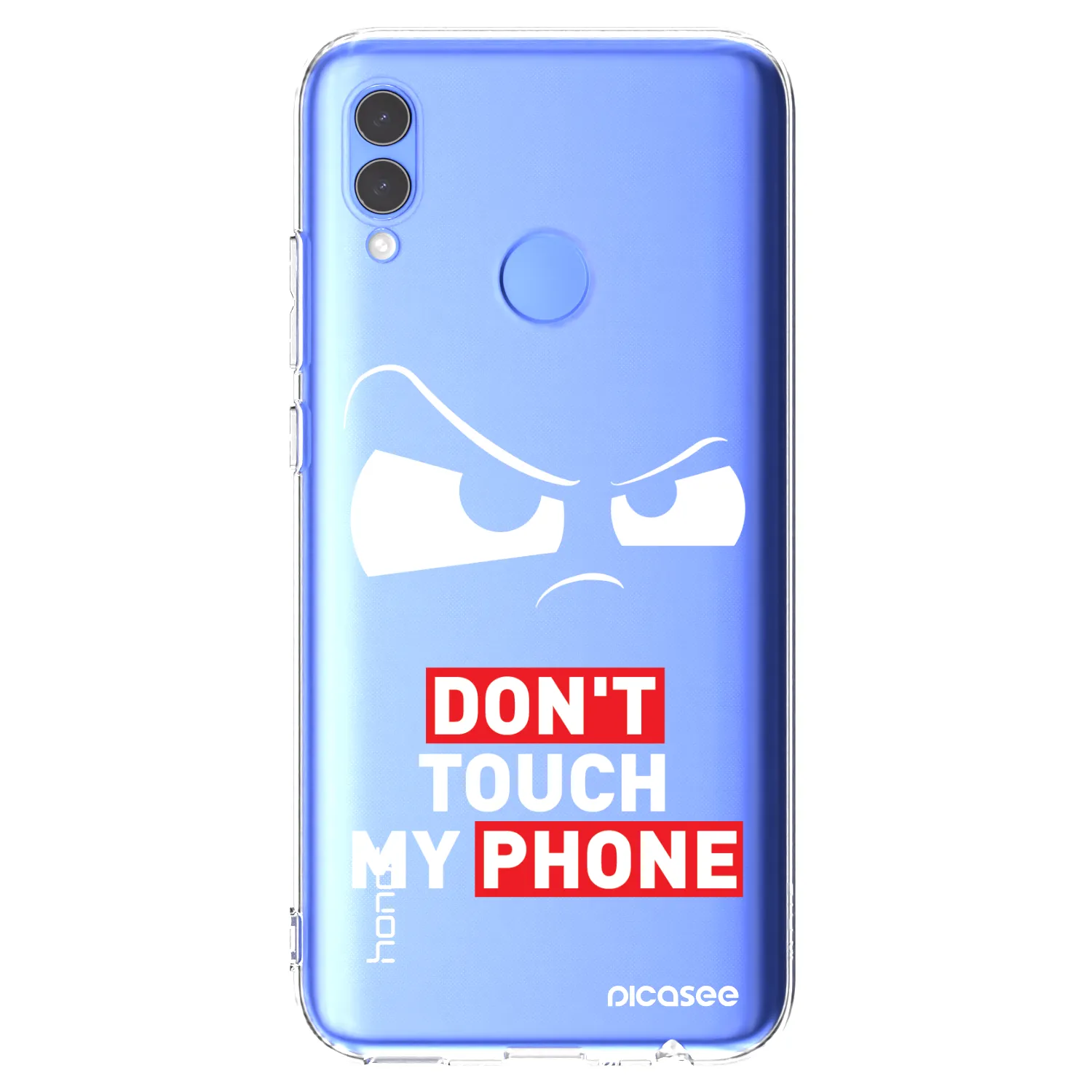 Picasee Honor 10 Lite Hülle - Transparentes Silikon - Cloudy Eye - Transparent