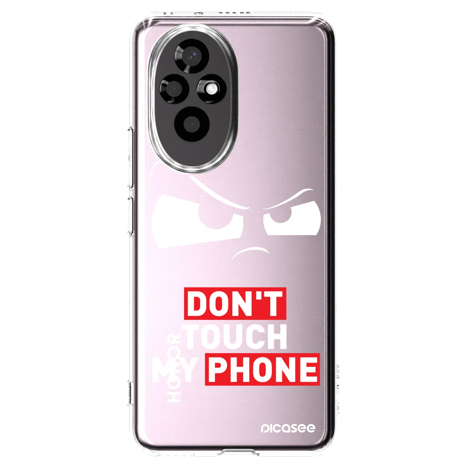 Picasee Honor 200 Pro 5G Hülle - Transparentes Silikon - Cloudy Eye - Transparent