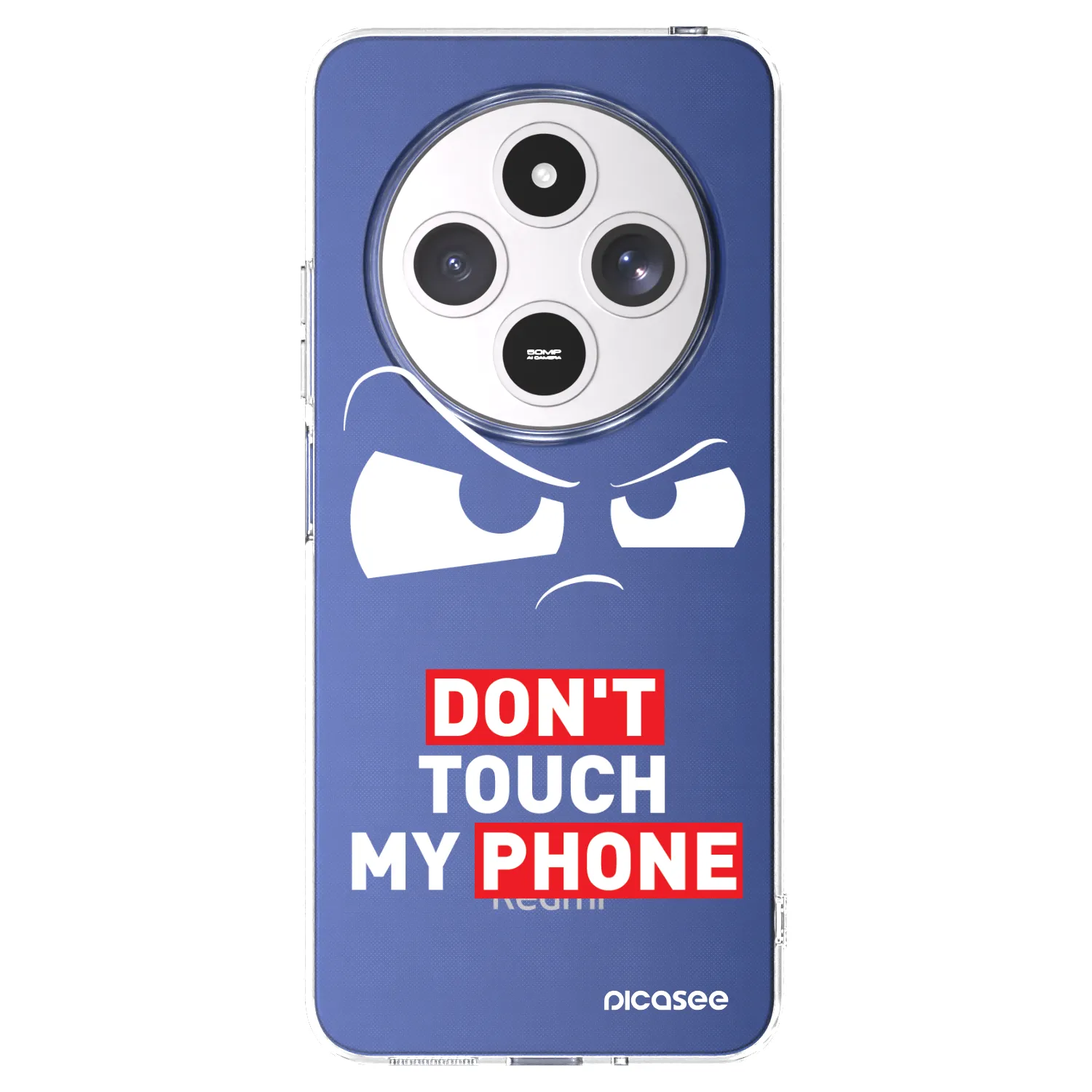 Picasee Xiaomi Redmi 14C Hülle - Transparentes Silikon - Cloudy Eye - Transparent