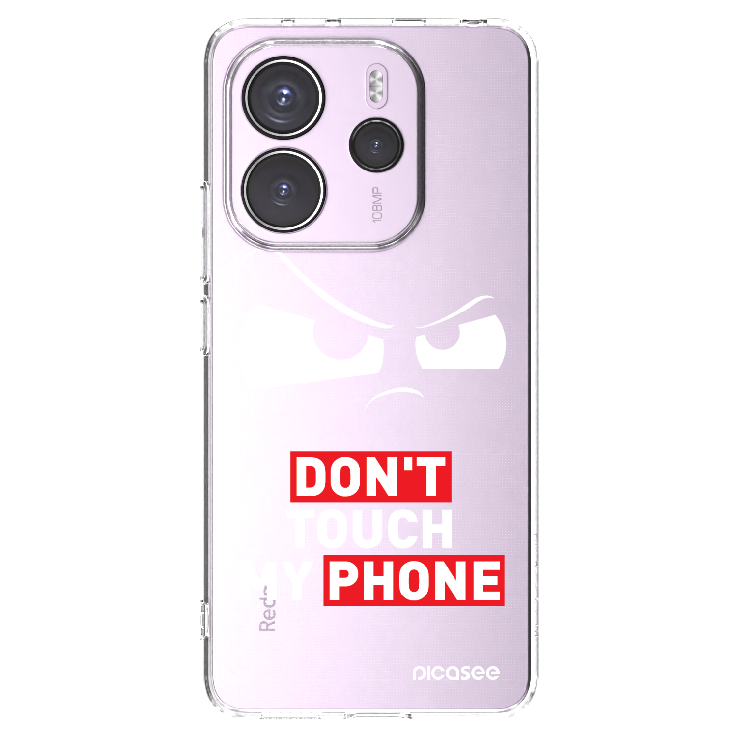 Picasee Xiaomi Redmi Note 14 4G Hülle - Transparentes Silikon - Cloudy Eye - Transparent