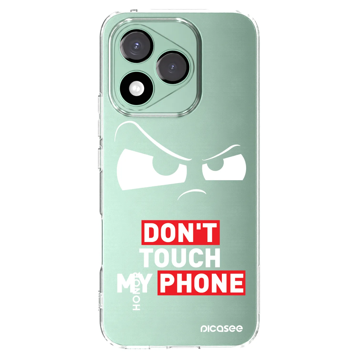 Picasee Honor 400 Lite 5G Hülle - Transparentes Silikon - Cloudy Eye - Transparent