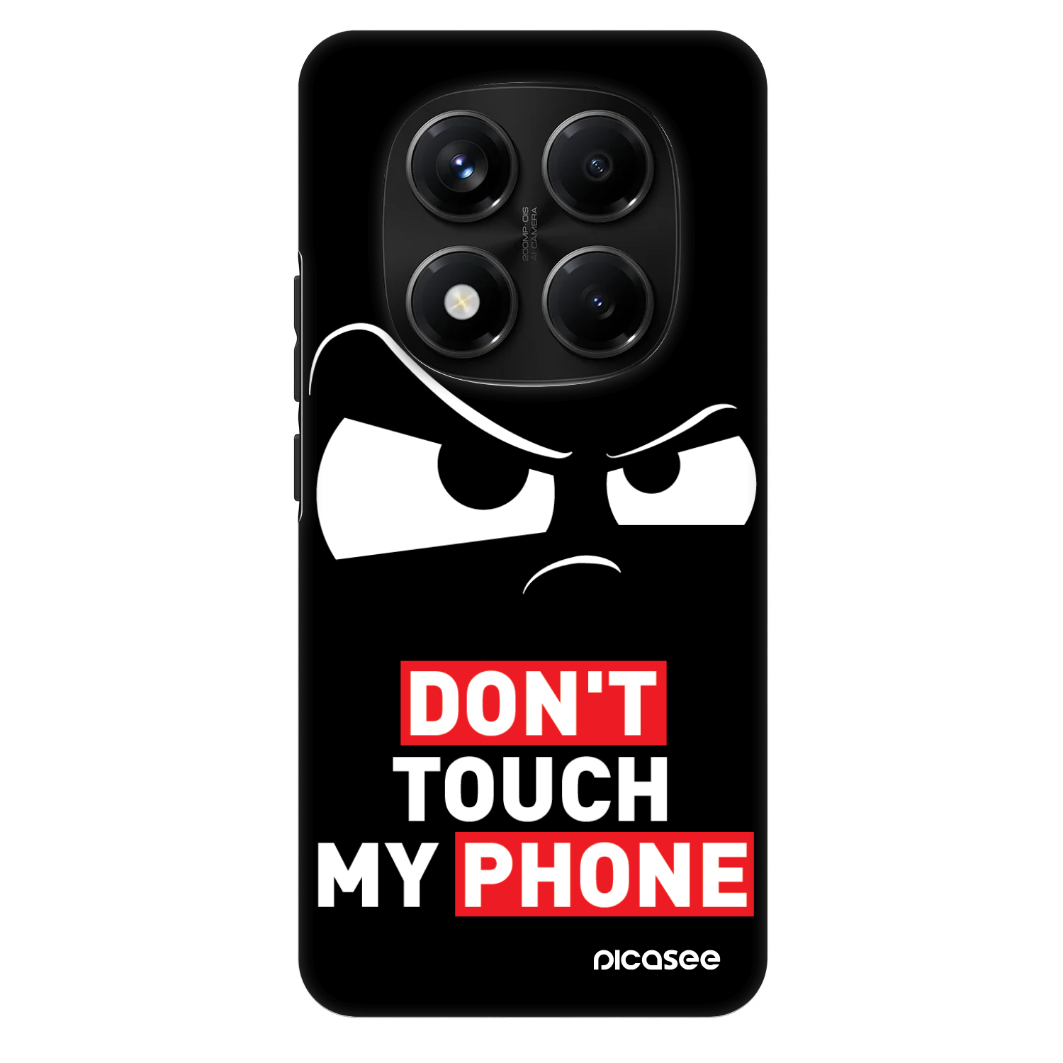 Picasee Fashion Case für Xiaomi Redmi Note 14 Pro+ 5G - Cloudy Eye - Transparent