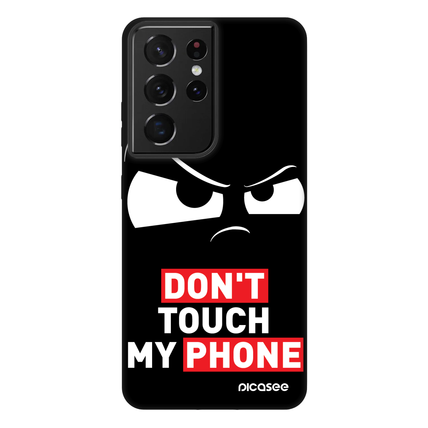 Picasee Fashion Case für Samsung Galaxy S21 Ultra 5G G998B - Cloudy Eye - Transparent