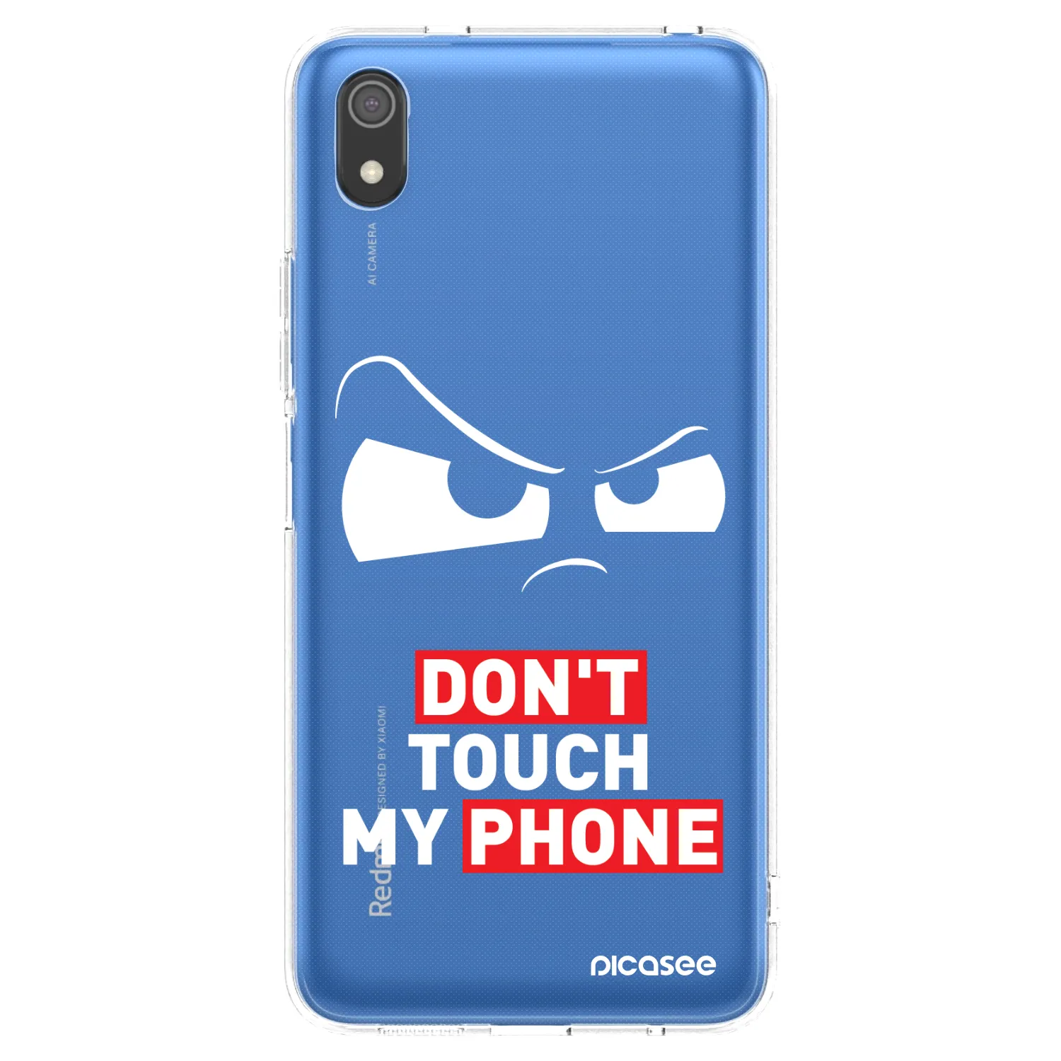 Picasee Xiaomi Redmi 7A Hülle - Transparentes Silikon - Cloudy Eye - Transparent