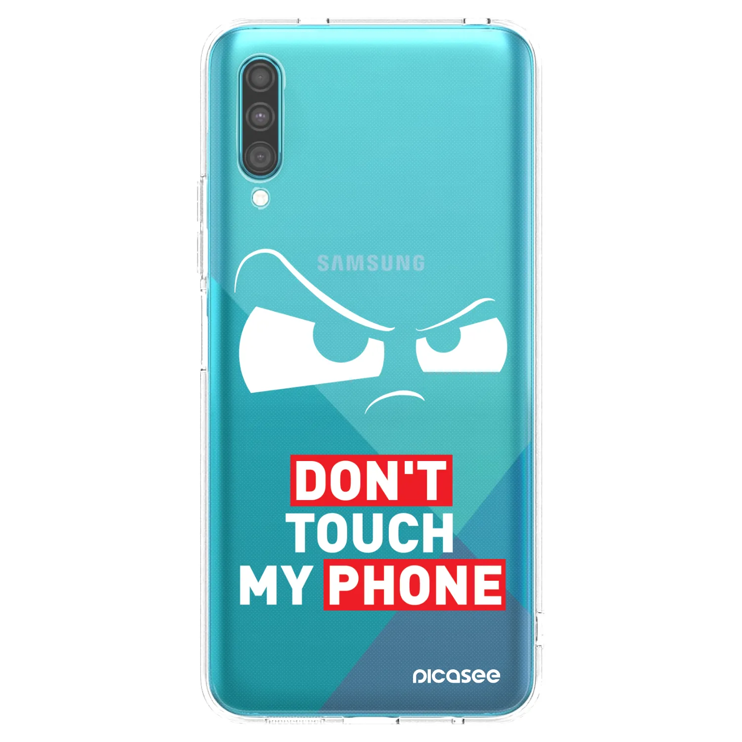 Picasee Samsung Galaxy A30s A307F Hülle - Transparentes Silikon - Cloudy Eye - Transparent