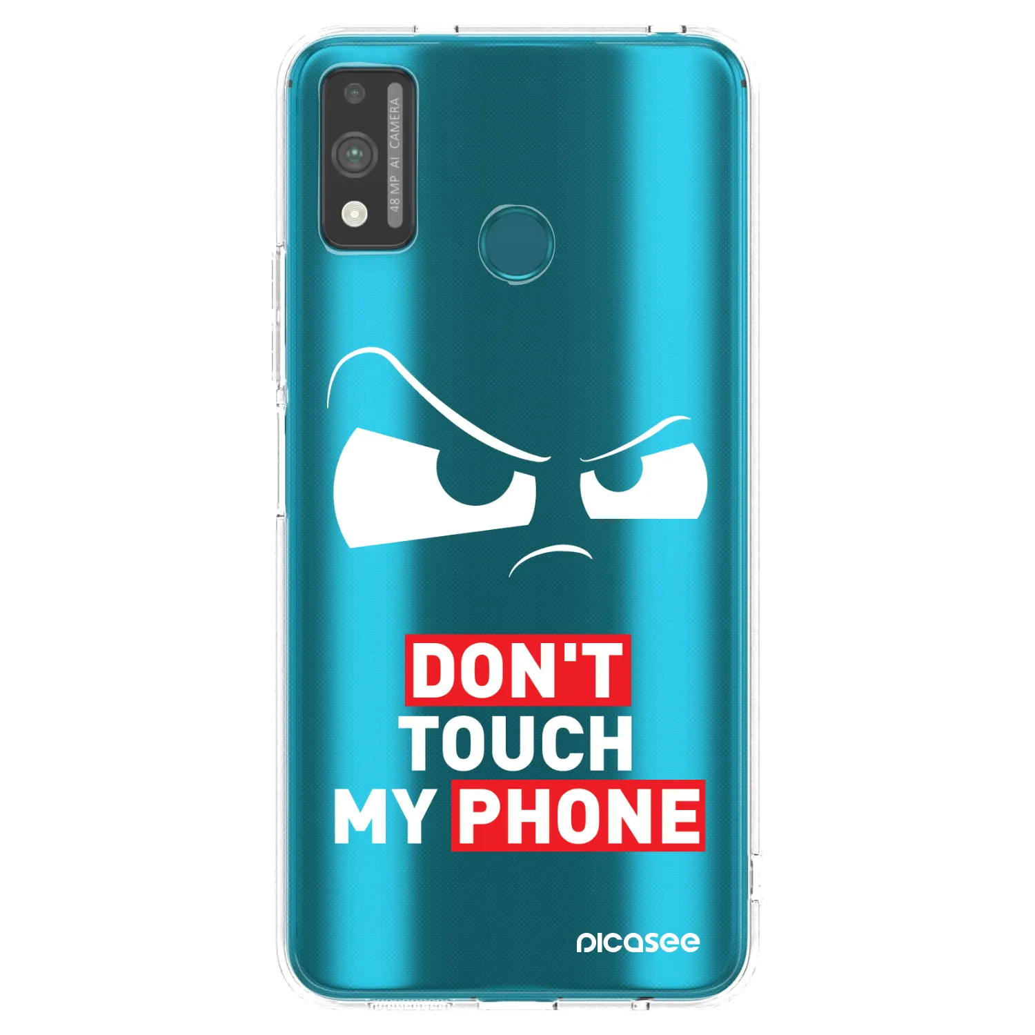 Picasee Honor 9X Lite Hülle - Transparentes Silikon - Cloudy Eye - Transparent