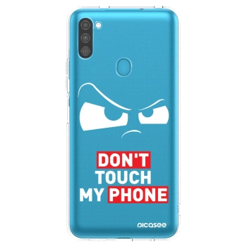 Picasee Samsung Galaxy M11 Hülle - Transparentes Silikon - Cloudy Eye - Transparent