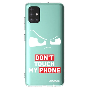 Picasee Samsung Galaxy M51 M515F Hülle - Transparentes Silikon - Cloudy Eye - Transparent