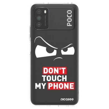 Picasee Xiaomi Poco M3 Hülle - Transparentes Silikon - Cloudy Eye - Transparent