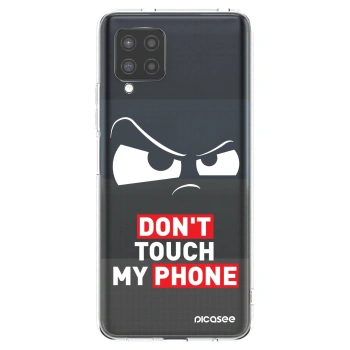 Picasee Samsung Galaxy A42 A426B Hülle - Transparentes Silikon - Cloudy Eye - Transparent