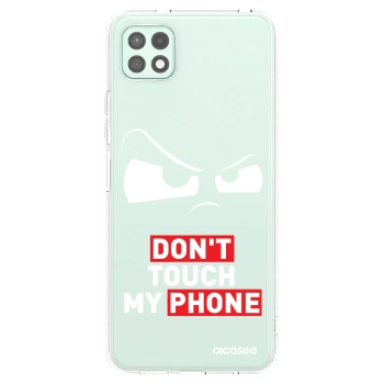 Picasee Samsung Galaxy A22 A226B 5G Hülle - Transparentes Silikon - Cloudy Eye - Transparent