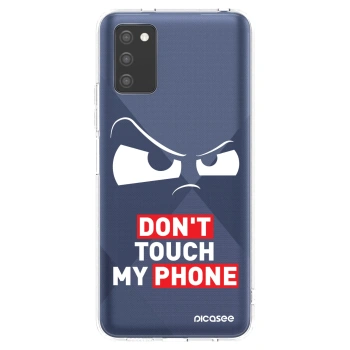 Picasee Samsung Galaxy A02s A025G Hülle - Transparentes Silikon - Cloudy Eye - Transparent