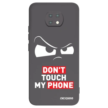 Picasee Xiaomi Redmi Note 9T Hülle - Schwarzes Silikon - Cloudy Eye - Transparent