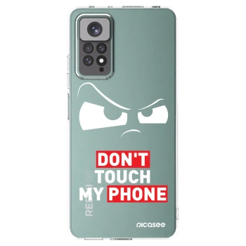 Picasee Xiaomi Redmi Note 11 Hülle - Transparentes Silikon - Cloudy Eye - Transparent