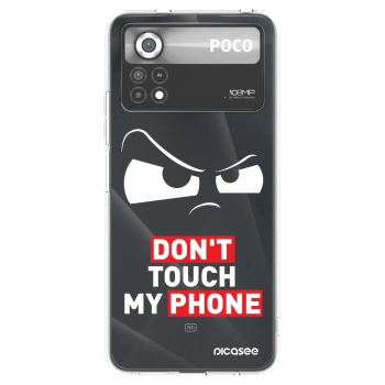Picasee Xiaomi Poco X4 Pro 5G Hülle - Transparentes Silikon - Cloudy Eye - Transparent