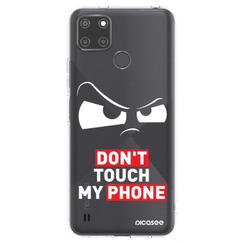 Picasee Realme C21Y Hülle - Transparentes Silikon - Cloudy Eye - Transparent