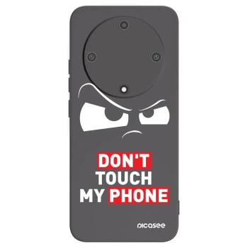 Picasee Honor Magic5 Lite 5G Hülle - Schwarzes Silikon - Cloudy Eye - Transparent