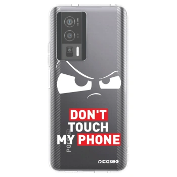 Picasee Xiaomi Poco F5 Pro 5G Hülle - Transparentes Silikon - Cloudy Eye - Transparent