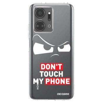 Picasee Honor X7a Hülle - Transparentes Silikon - Cloudy Eye - Transparent