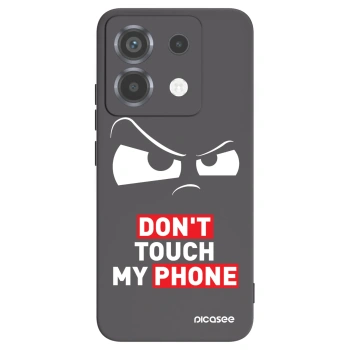 Picasee Xiaomi Poco X6 Hülle - Schwarzes Silikon - Cloudy Eye - Transparent