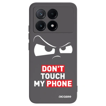 Picasee Xiaomi Poco X6 Pro Hülle - Schwarzes Silikon - Cloudy Eye - Transparent