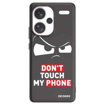 Picasee Xiaomi Redmi Note 13 Pro+ 5G Hülle - Schwarzes Silikon - Cloudy Eye - Transparent