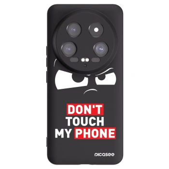 Picasee Xiaomi 14 Ultra Hülle - Schwarzes Silikon - Cloudy Eye - Transparent