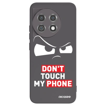 Picasee OnePlus 11 5G Hülle - Schwarzes Silikon - Cloudy Eye - Transparent