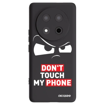 Picasee Honor Magic7 Lite 5G Hülle - Schwarzes Silikon - Cloudy Eye - Transparent