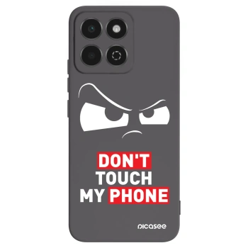 Picasee Honor 200 Smart 5G Hülle - Schwarzes Silikon - Cloudy Eye - Transparent