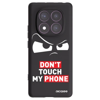 Picasee Xiaomi Redmi Note 14 Pro 4G Hülle - Schwarzes Silikon - Cloudy Eye - Transparent
