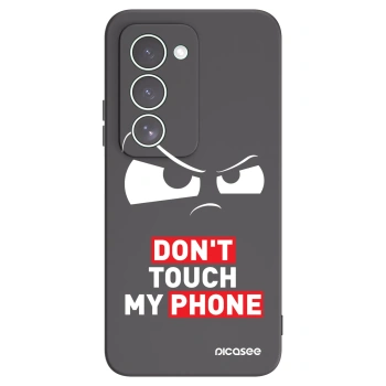 Picasee Xiaomi Redmi 15 5G Hülle - Schwarzes Silikon - Cloudy Eye - Transparent