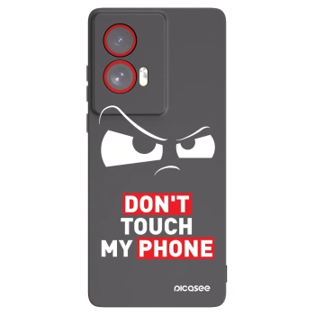 Picasee Motorola Edge 50 Fusion Hülle - Schwarzes Silikon - Cloudy Eye - Transparent