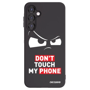 Picasee Samsung Galaxy A16 4G Hülle - Schwarzes Silikon - Cloudy Eye - Transparent