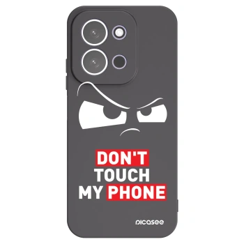 Picasee Xiaomi Redmi 15C 5G Hülle - Schwarzes Silikon - Cloudy Eye - Transparent