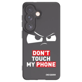 Picasee Samsung Galaxy S26 Hülle - Schwarzes Silikon - Cloudy Eye - Transparent