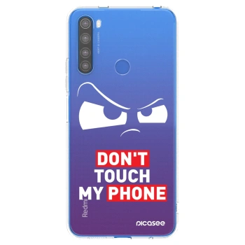 Picasee Xiaomi Redmi Note 8T Hülle - Transparentes Silikon - Cloudy Eye - Transparent