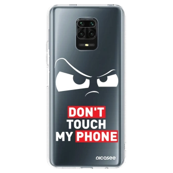 Picasee Xiaomi Redmi Note 9 Pro Hülle - Transparentes Silikon - Cloudy Eye - Transparent