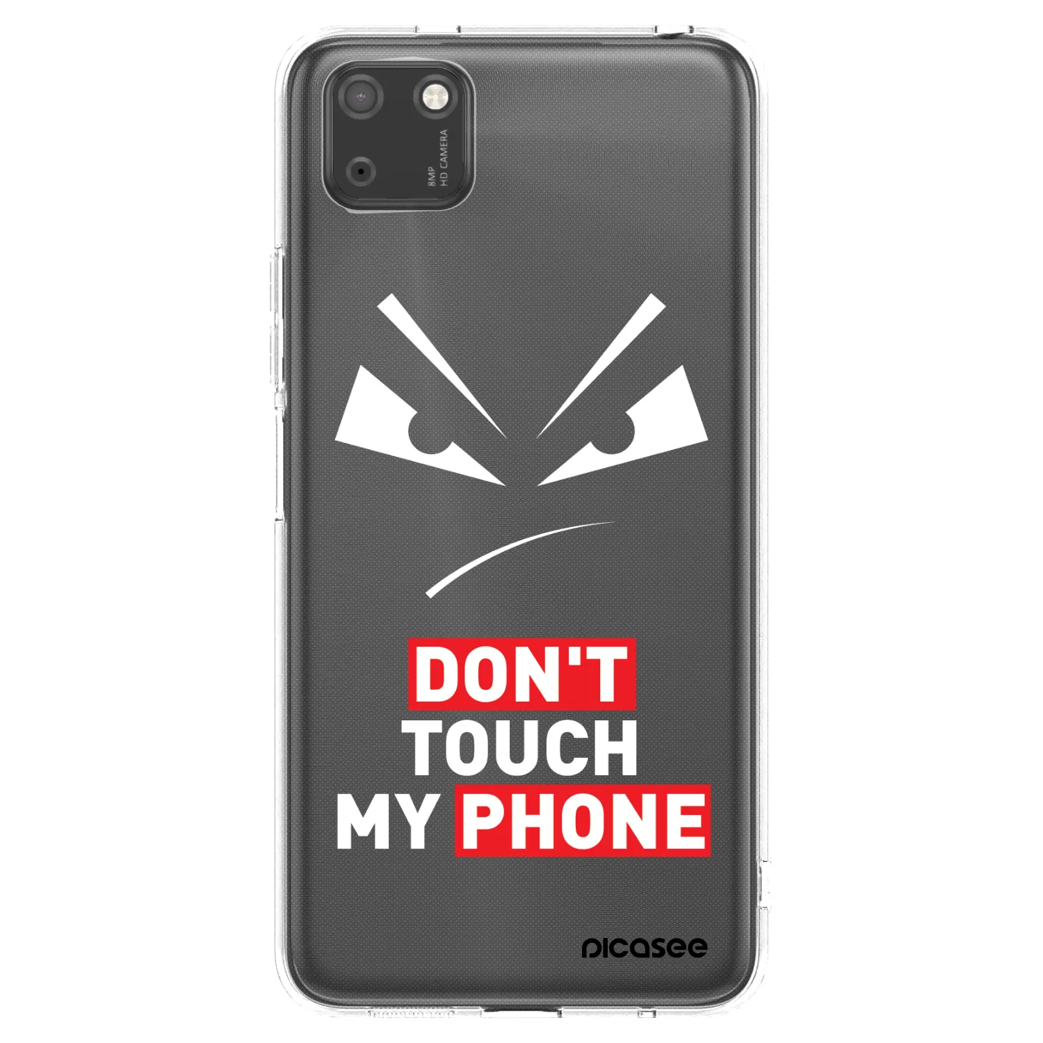 Picasee Huawei Y5P Hülle - Transparentes Silikon - Evil Eye - Transparent