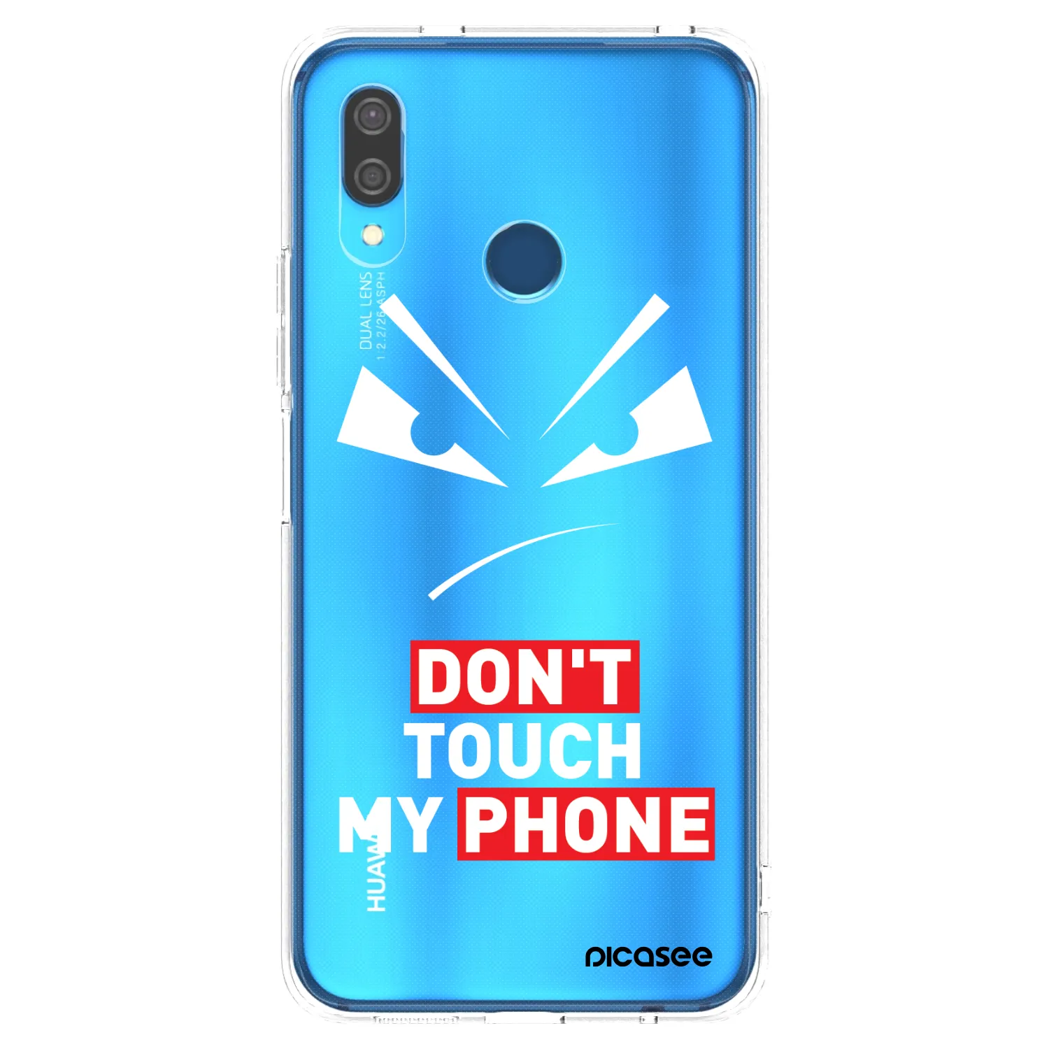 Picasee Huawei P20 Lite Hülle - Transparentes Silikon - Evil Eye - Transparent