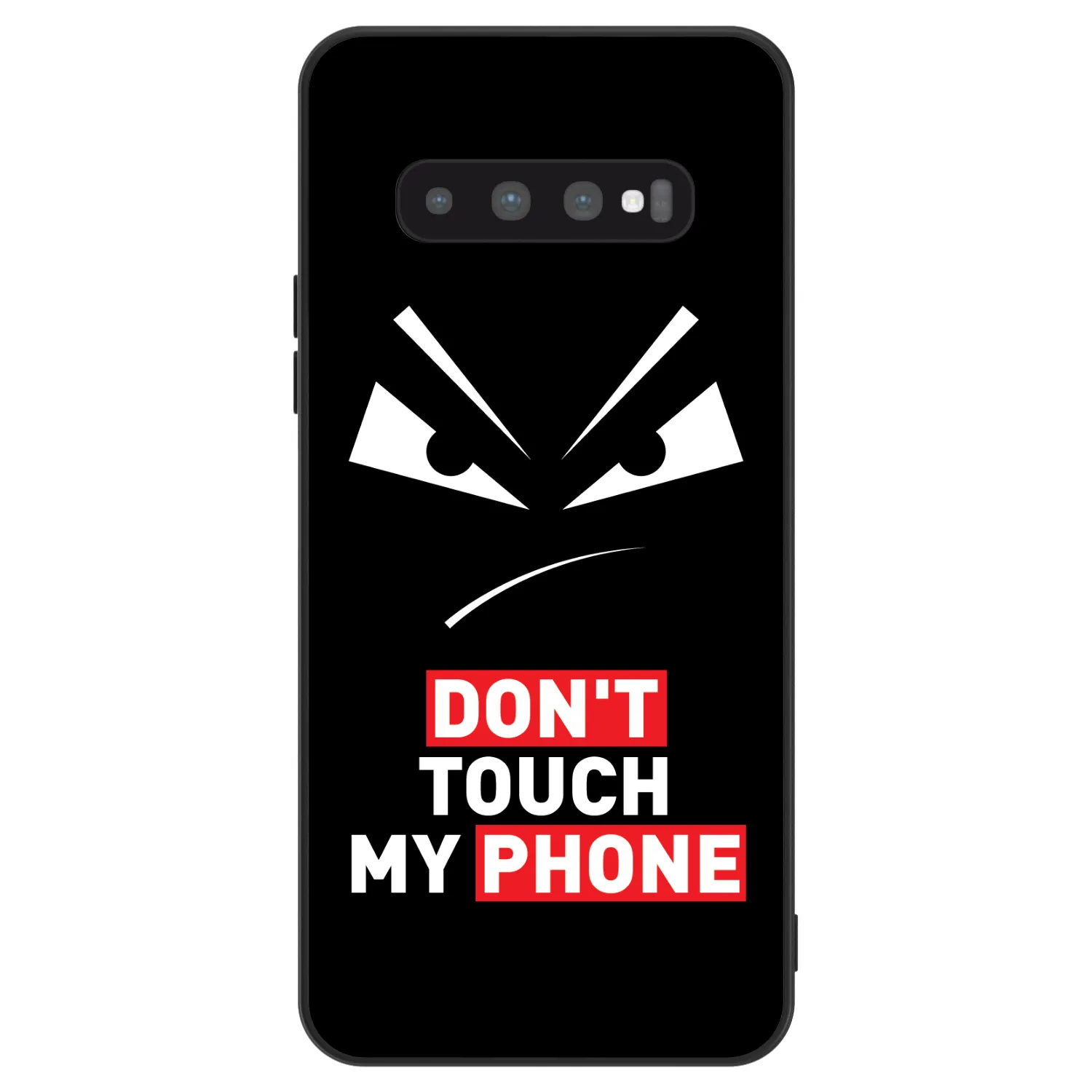 Picasee ULTIMATE CASE für Samsung Galaxy S10 G973 - Evil Eye - Transparent