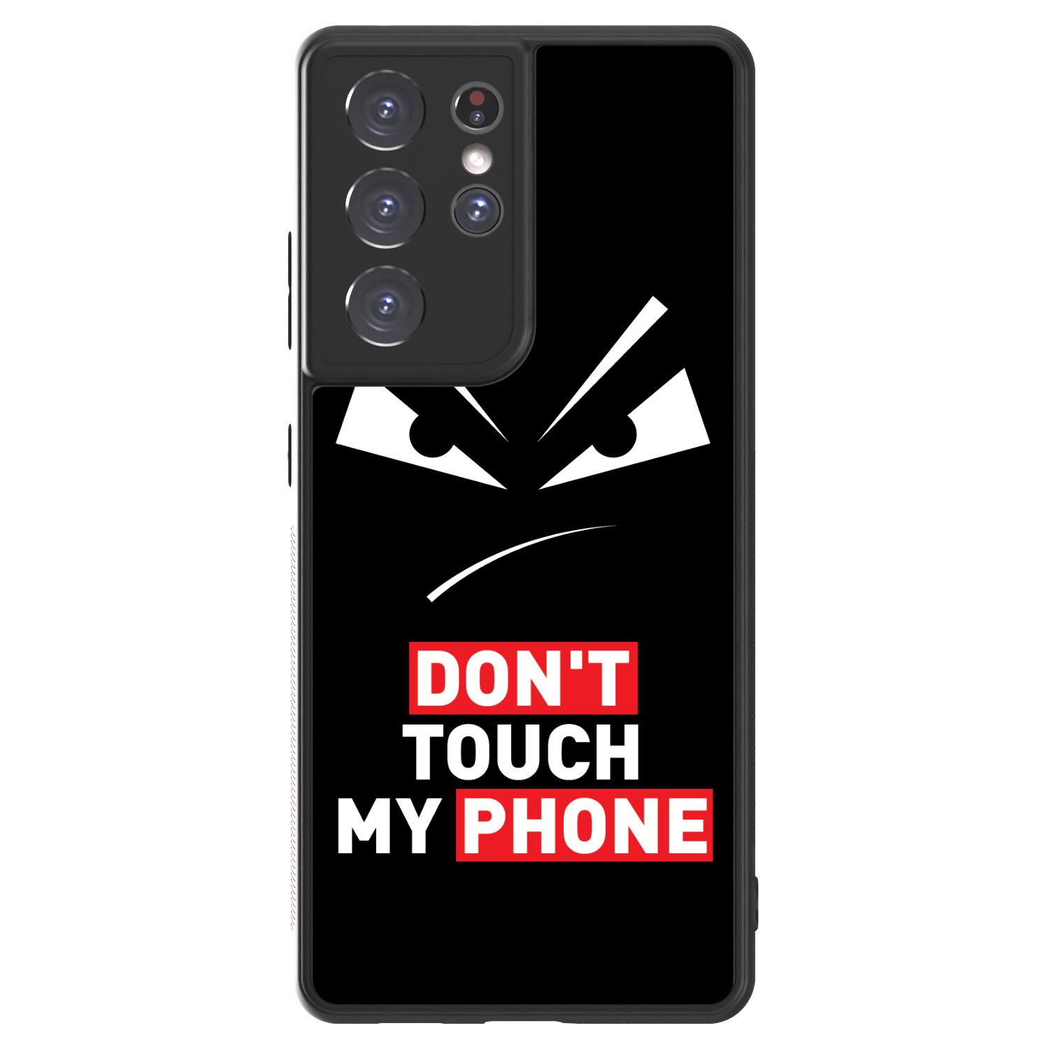 Picasee ULTIMATE CASE für Samsung Galaxy S21 Ultra 5G G998B - Evil Eye - Transparent