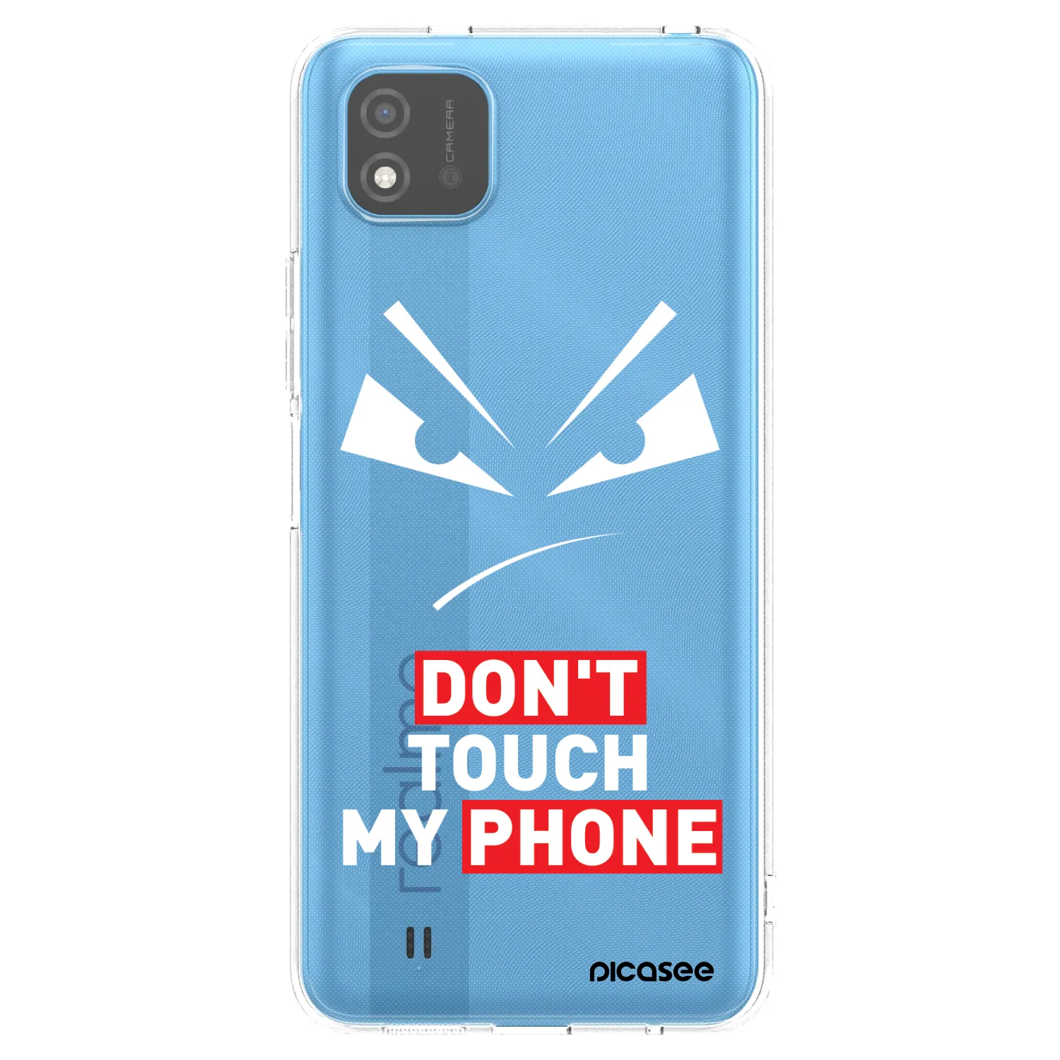 Picasee Realme C11 (2021) Hülle - Transparentes Silikon - Evil Eye - Transparent